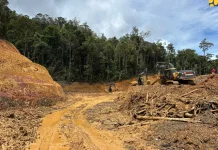Akses Jalan Jayapura–Wamena Longsor, PU Turunkan 57 Alat Berat