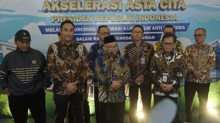 BNN dan Kemendikdasmen Luncurkan Integrasi Kurikulum Anti Narkoba