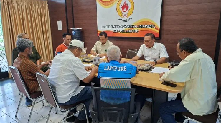 KONI Lampung Verifikasi Cabor jelang Porprov