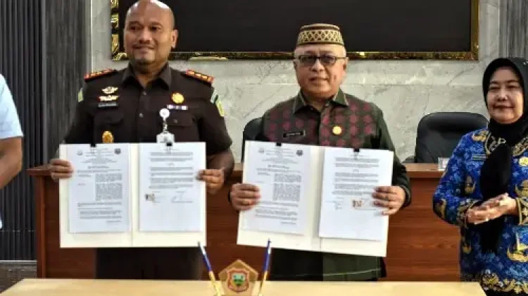 Pemkab Gorontalo Gandeng Kejari Perkuat Penagihan Retribusi