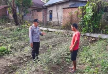 Bhabinkamtibmas Polres Pasaman Dorong Ketahanan Pangan