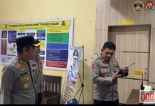 Optimalkan Layanan 110, Polres Kaur Terima Supervisi