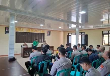 Perkuat Moral dan Spiritual, Polres Mamasa Gelar Binrohtal