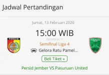 Persid Jember Siap Hadapi Pasuruan United di Semifinal