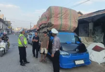Satlantas Polres Tanjungbalai ingatkan Sopir Soal Bahaya Overload