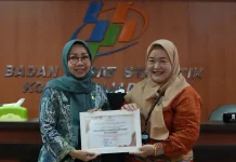 BPS Banjarmasin Beri Penghargaan Bagi Produsen Data Berkualitas