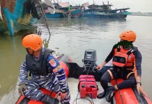 Kuanca Kapal Diduga Terjatuh ke Sungai Sei Nangka