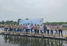 Tanam Mangrove Warnai HUT PT Adhi Karya Ke- 66