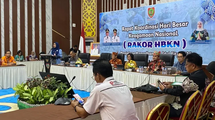 Antisipasi Inflasi jelang Ramadan, Pemprov Kalteng Gelar Rakor