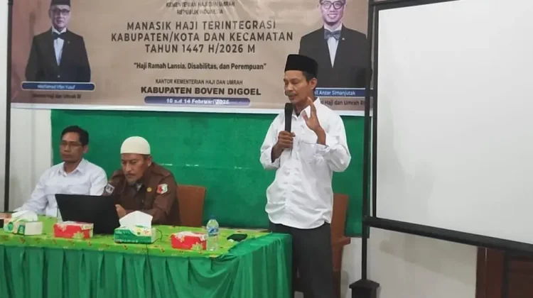 Empat Belas Jamaah Haji Boven Digoel Ikuti Manasik