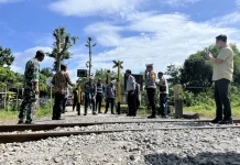 Tiga Kali Terjadi Kecelakaan, Perlintasan KA Srengat Ditutup