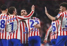 Atletico Madrid Bungkam Barcelona 4-0 di Leg Pertama Semifinal CdR