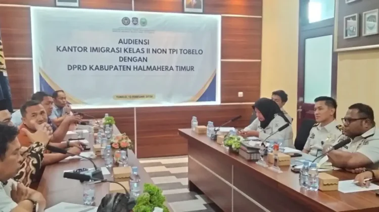 Komisi II DPRD Haltim Bahas TKA dan Layanan Imigrasi
