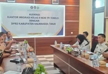 Komisi II DPRD Haltim Bahas TKA dan Layanan Imigrasi