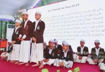 Tahfidz Hybrid Dua Bahasa Warnai Milad Ponpes Darussahid Sampang