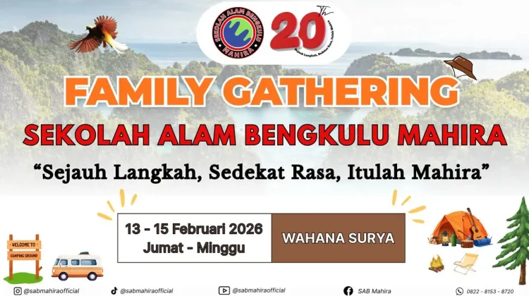 MILAD KE-20 SAB Mahira Dirayakan Dengan Family Gathering