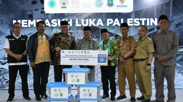 Bantu Palestina, FKB Cilegon Salurkan Infak Kemanusiaan Palestina