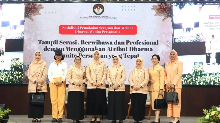 DWP PPATK Sosialisasikan Seragam-Luncurkan Puspita Dharma Flower Class