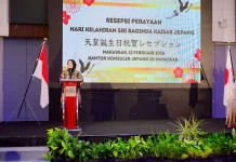 Wagub Sulsel Hadiri Perayaan Hari Kelahiran Sri Baginda Kaisar Jepang