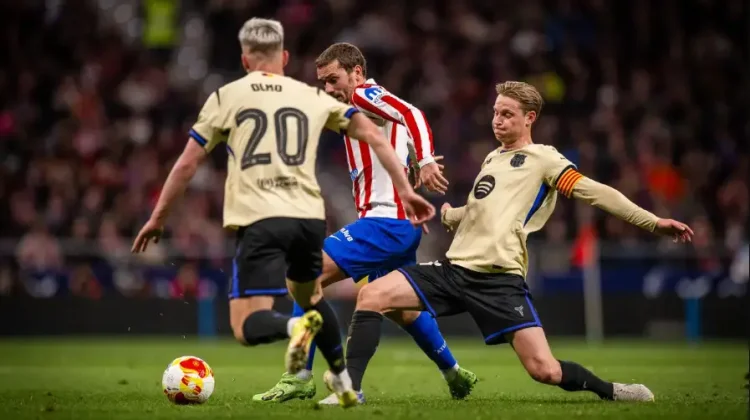 Semifinal Copa del Rey, Atletico Gilas Barcelona 4-0