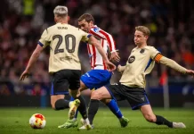 Semifinal Copa del Rey, Atletico Gilas Barcelona 4-0