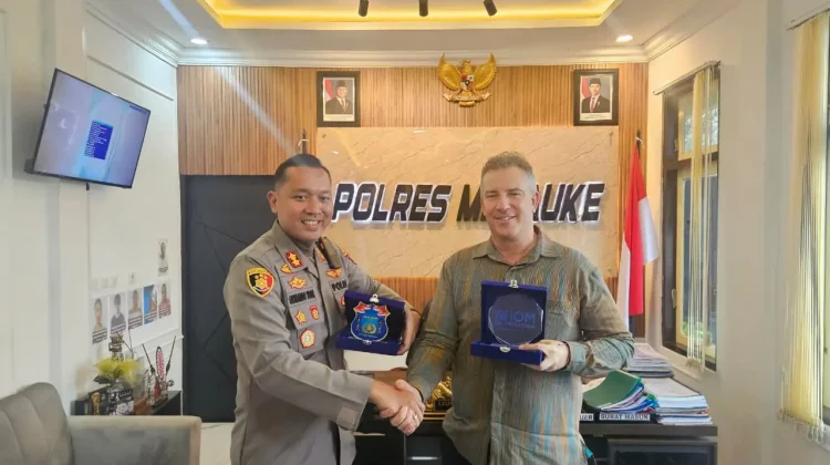 Kapolres Merauke Menerima Kunjungan Tim DIVHUBINTER POLRI