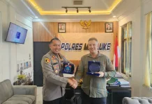 Kapolres Merauke Menerima Kunjungan Tim DIVHUBINTER POLRI