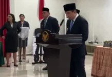 Awal Tahun Bupati Thungari Lantik Pejabat Baru