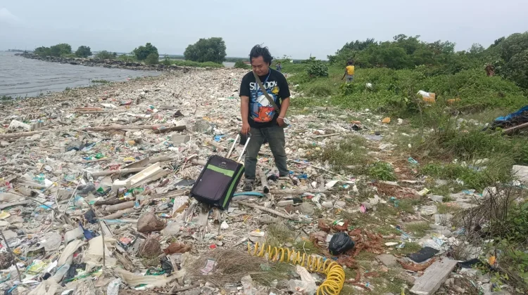 Sampah Sepanjang 1 KM di Pesisir Marunda Dibersihkan, Butuh Sebulan!