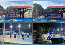 SMPN 1 Melonguane Sukses Gelar Pertandingan Voli Antarpelajar