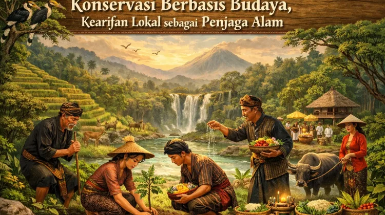 Konservasi Berbasis Budaya, Kearifan Lokal sebagai Penjaga Alam