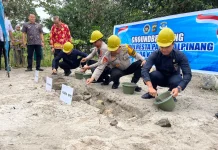 Polresta Pangkalpinang Groundbreaking Pembangunan SPPG Kecamatan Rangk