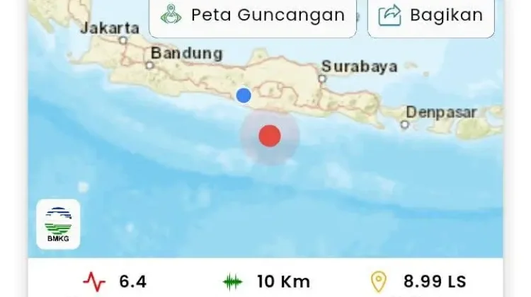 Menakar Potensi Kekuatan Gempa Megatrust dengan Matematika
