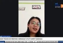 Yuni Sela Elawati Kobarkan Semangat Sumpit Sanggau
