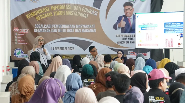 Edukasi Keamanan Pangan, BBPOM Jakarta Gandeng Uya Kuya