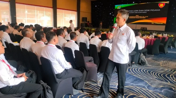 Bidkum Polda Sulteng Sosialisasikan KUHAP dan KUHP Baru