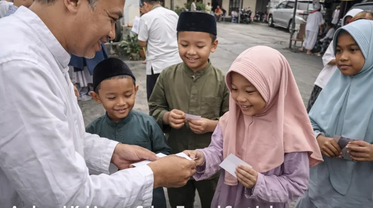 Asal-usul Kebiasaan Salam Tempel saat Lebaran