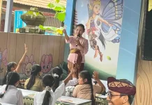 “Tebag-tebagan” Aksara Permudah Belajar Aksara Bali
