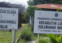 Pembangunan Gedung Koperasi Merah Putih Kelurahan Namodale Berproses