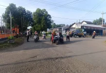 Polisi Fokus Gatur Lalin di Titik Strategis Cermee