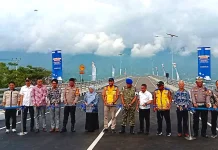 Jembatan Palu 4 dan Elevated Road Resmi Dibuka