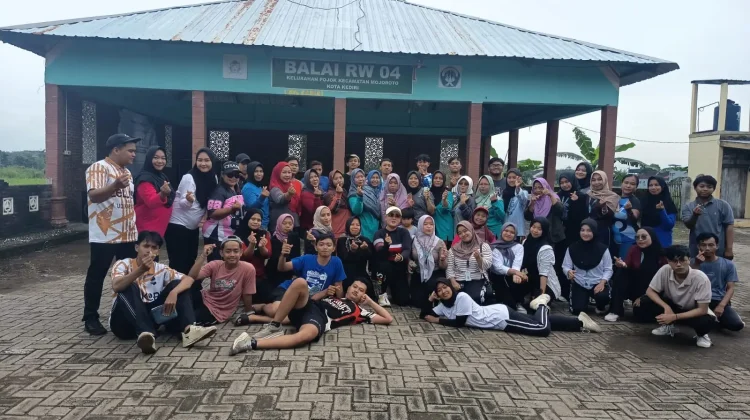 Mahasiswa Ajak Warga Pojok Kediri Tekan Stunting
