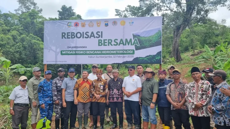 Reboisasi Sumberjambe Perkuat Mitigasi Banjir