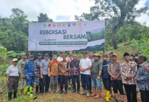 Reboisasi Sumberjambe Perkuat Mitigasi Banjir