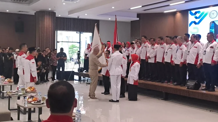 Pengukuhan ABPEDNAS Kaltim di IKN, Perkuat Pengawasan Dana Desa