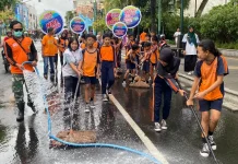 Bladahan Ngarsopuro: Siswa SD Bersih-Bersih Sambut Hari Jadi Kota Solo