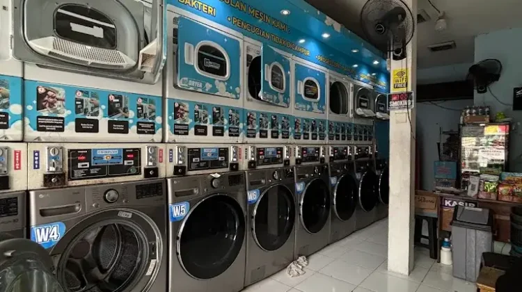 Laundry Koin Capai 400 Koin saat Akhir Pekan