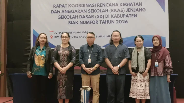 Kolaborasi Jenewa dan UNICEF Gelar Rakor RKAS SD di Biak Numfor
