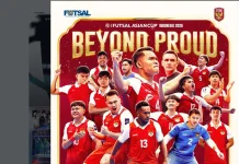 Garuda Futsal Terbang Tinggi: Dari Runner-Up Asia, Kini Tembus 15 Besa