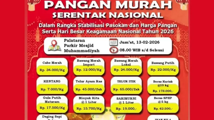 GPM Padang Panjang Bantu Stabilkan Harga Pangan Masyarakat